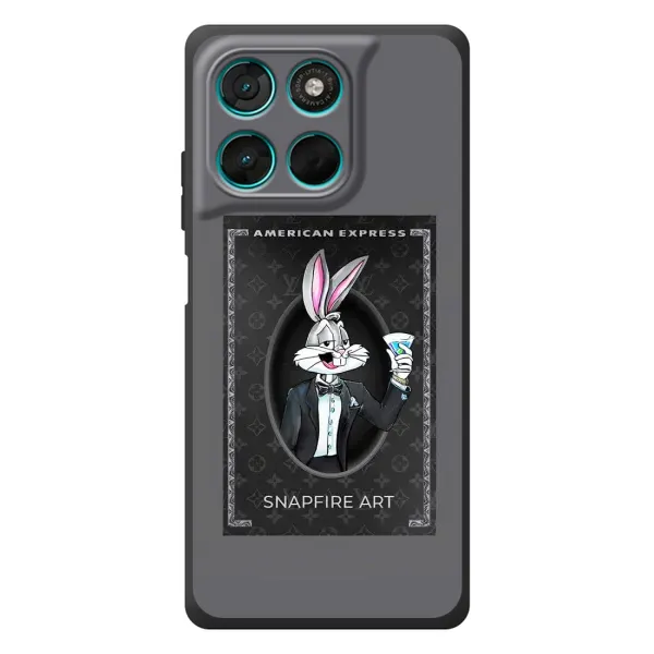 Чехол с принтом «Бакс Бани LV» для Motorola Moto G57 Power