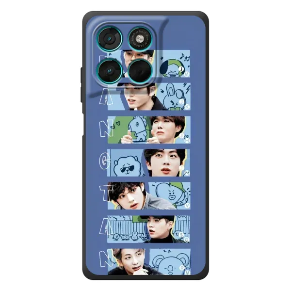 Чехол с принтом «Bangtan» для Motorola Moto G57 Power Чехол с принтом «Bangtan» для Motorola Moto G57 Power