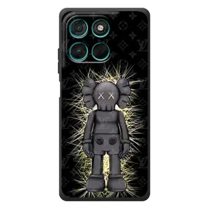 Чехол с принтом «Bearbrick LV» для Motorola Moto G57 Power