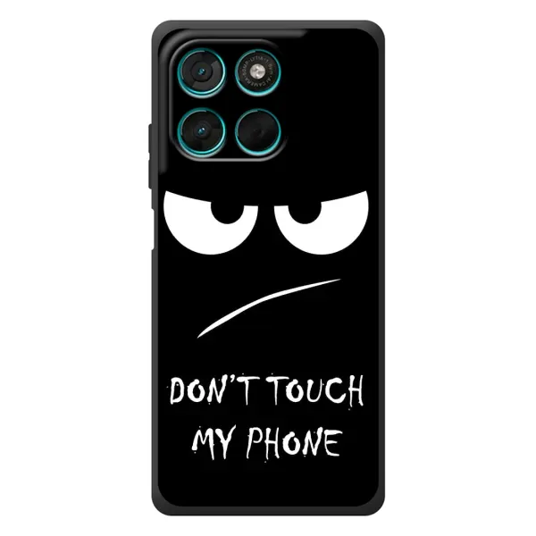 Чехол с принтом «Dont Touch» для Motorola Moto G57 Power