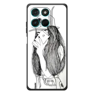Чехол с печатью для Motorola Moto G57 Power - (Мода) (AlphaPrint)