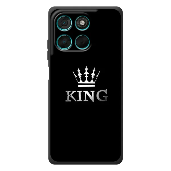 Чехол с принтом «KING» для Motorola Moto G57 Power Чехол с принтом «KING» для Motorola Moto G57 Power
