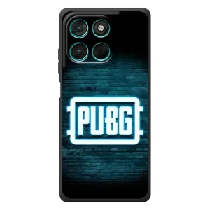 Чехол PUBG для Мотельтора Мо́то Г57 Па́вер (AlphaPrint) (Лого PUBG)