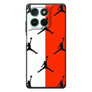 Чехлы для Motorola Moto G57 Power - с картинкой JORDAN (AlphaPrint) (Лого Джордан)