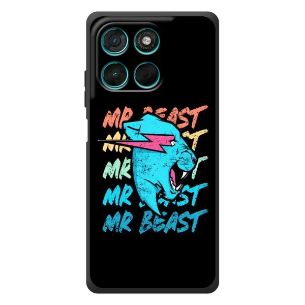 Чехол с принтом «logo Mr beast» для Motorola Moto G57 Power