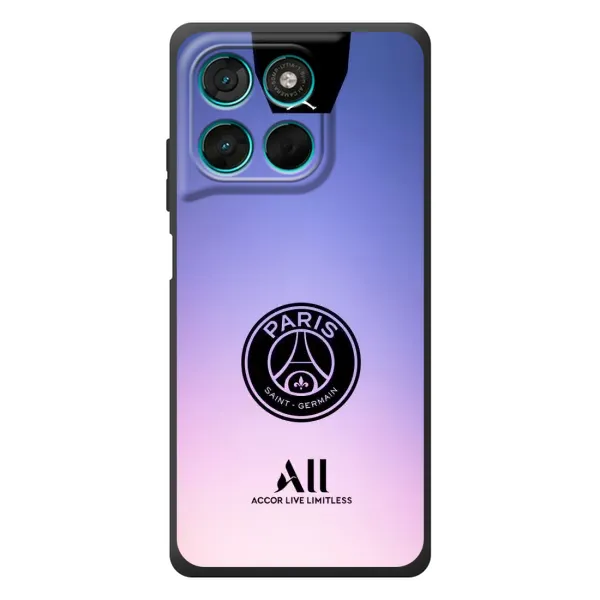 Чохол з принтом «лого PSG» для Motorola Moto G57 Power