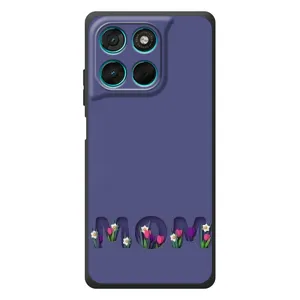 Чехлы для мамы на Motorola Moto G57 Power (Мама в цветах)