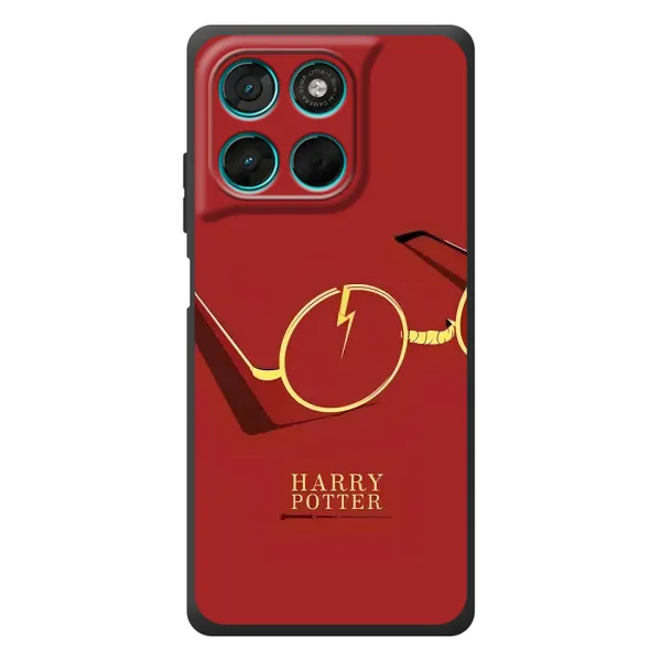 Чехол с принтом «очки Гарри» для Motorola Moto G57 Power