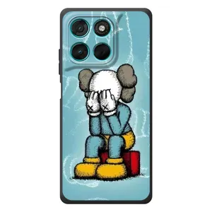 Чехол с принтом «Плач Bearbrick» для Motorola Moto G57 Power