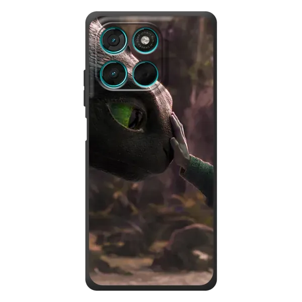 Чохол з принтом «Сцена з драконом» для Motorola Moto G57 Power