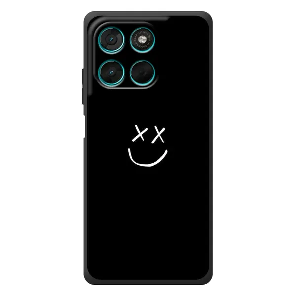 Чехол с принтом «Смайл» для Motorola Moto G57 Power