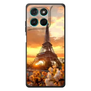 Чохол Ейфелева Вежа Motorola Moto G57 Power - (AlphaPrint) (Сонячня вежа)