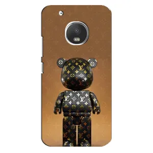 Чехлы для Motorola MOTO G5s - Bearbrick Louis Vuitton (PREMIUMPrint)
