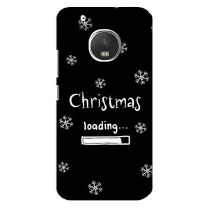 Різдвяні, Святкові Чохли для Моторола МОТО Дж5с (Christmas loading)
