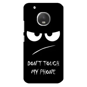 Чехол с принтом «Dont Touch» для Motorola MOTO G5s