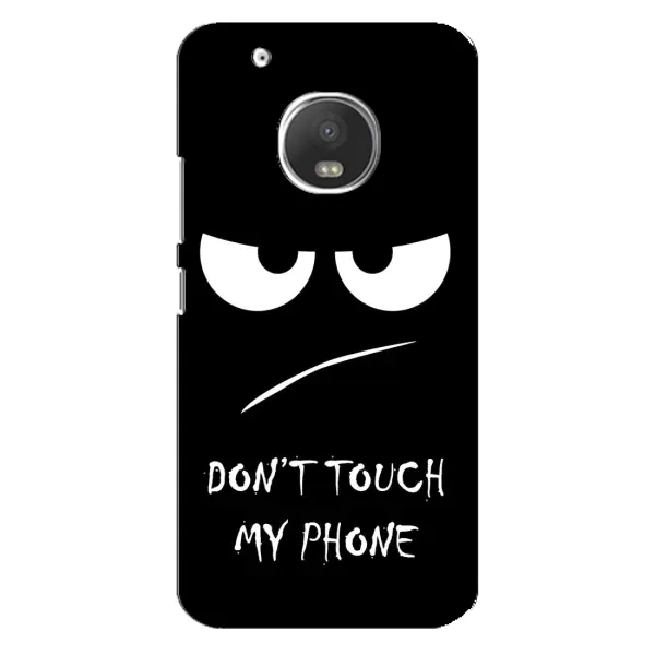 Чехол с принтом «Dont Touch» для Motorola MOTO G5s Чехол с принтом «Dont Touch» для Motorola MOTO G5s