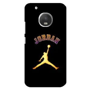 Чохли для Motorola MOTO G5s - з картинкою JORDAN (AlphaPrint) (Jordan Gold)