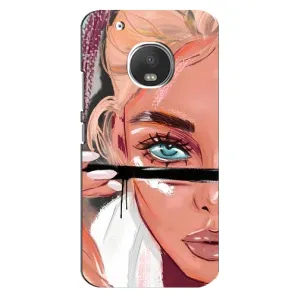 Чехол с печатью для Motorola MOTO G5s - (Мода) (AlphaPrint)