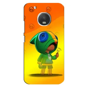 Чехол для Motorola MOTO G5s Бравл Старс (VPrint) (Хлопчик Леон)