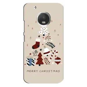 Різдвяні Чохли для Motorola MOTO G5s (VPrint) (Merry Christmas)