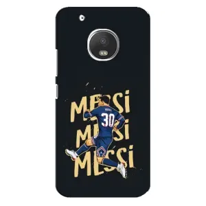 Чохли для Motorola MOTO G5s (Leo чемпіон) (AlphaPrint) (Messi ПСЖ)