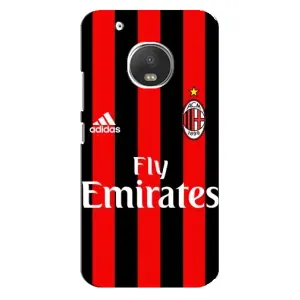 Чехлы для Motorola MOTO G5s (VPrint) - Футбольные клубы (Milan)