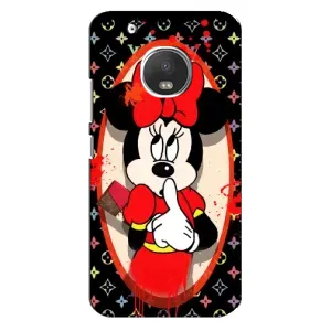 Чохол Disney Mouse Motorola MOTO G5s (PREMIUMPrint) (Мінні Маус ЛВ)