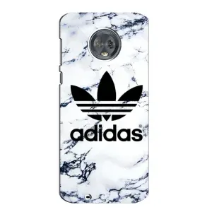 Чохли Адидас для Motorola MOTO G6 (AlphaPrint) (Адідас на мраморі)