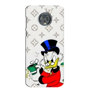 Чехли для Motorola MOTO G6 - Скрудж МакДак Louis Vuitton (PREMIUMPrint) (Бакси Скрудж)