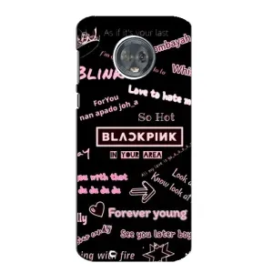 Чохол з музикальним гуртом для Motorola MOTO G6 (BLACKPINK)
