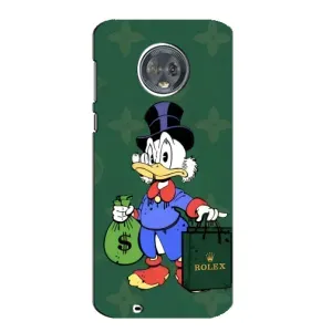 Чехли для Motorola MOTO G6 - Скрудж МакДак Louis Vuitton (PREMIUMPrint) (Богата Утка)