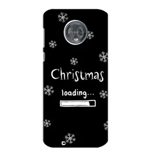 Чехол с принтом «Christmas loading» для Motorola MOTO G6