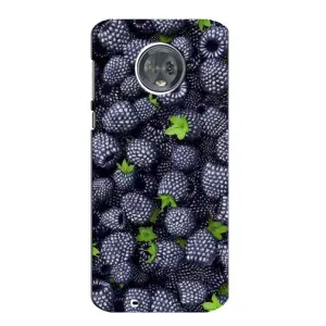 Чохли з фруктами для Motorola MOTO G6 (VPrint) (Ожина)