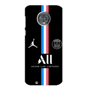 Чехлы PSG для Motorola MOTO G6 (AlphaPrint) (футболка ПСЖ)