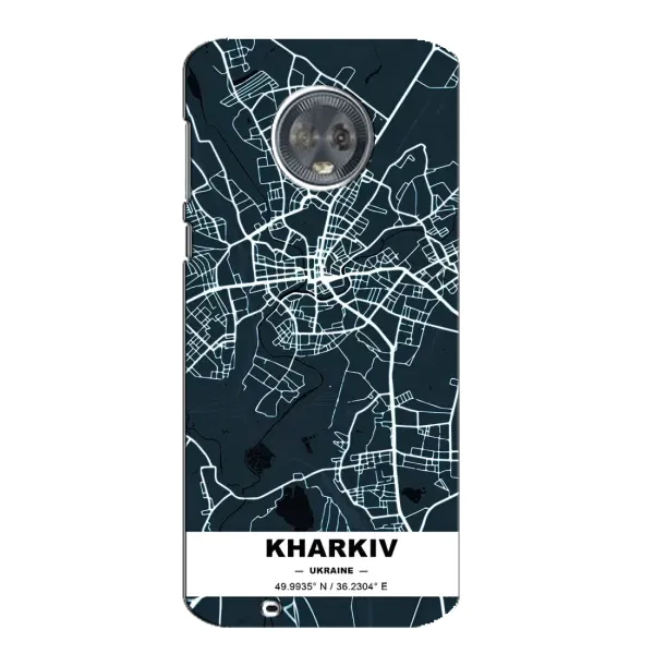 Чохол з принтом «Харків» для Motorola MOTO G6