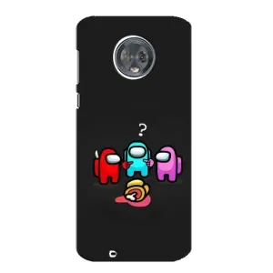 Чохли Амонг Ас для Motorola MOTO G6 (AlphaPrint) (Імпостер)