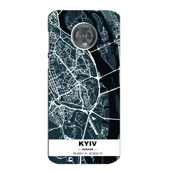 Чохол з принтом «Київ» для Motorola MOTO G6