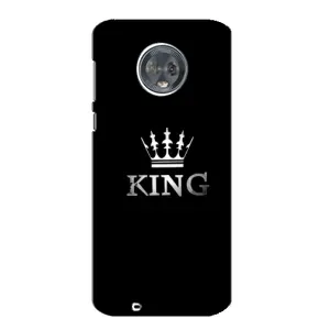 Чохол з Короною Моторола МОТО G6 - (AlphaPrint) (KING)
