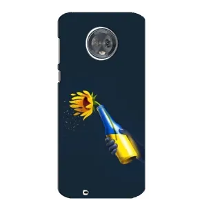 Чохол для Патріота України Motorola MOTO G6 - (AlphaPrint) (Коктель молотова)