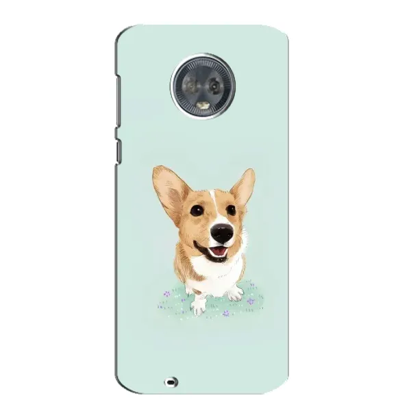 Чохол з принтом «Коргі» для Motorola MOTO G6