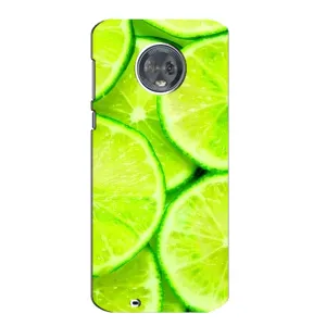 Чохли з фруктами для Motorola MOTO G6 (VPrint) (Лайм)