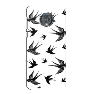 Чохол з пташками на Motorola MOTO G6 (VPrint) (Ластівки)