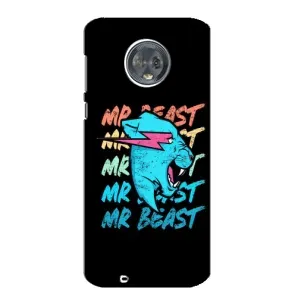 Чохли Містер Біст для Моторола МОТО G6 (logo Mr beast)