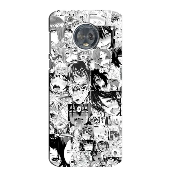 Чохол з принтом «Ahegao manga» для Motorola MOTO G6
