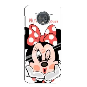 Міккі Маус чохол для Motorola MOTO G6 (AlphaPrint - Мультяшні) (Маус Мінні)