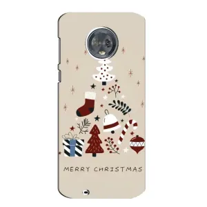 Чехол с принтом «Merry Christmas» для Motorola MOTO G6