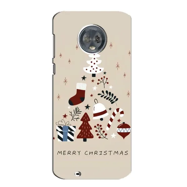 Чехол с принтом «Merry Christmas» для Motorola MOTO G6 Чехол с принтом «Merry Christmas» для Motorola MOTO G6