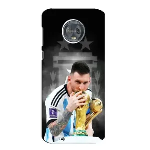 Чохли для Motorola MOTO G6 (Leo чемпіон) (AlphaPrint) (Мессі Чемпіон)