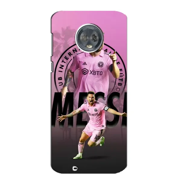 Чохол з принтом «Messi Miami» для Motorola MOTO G6