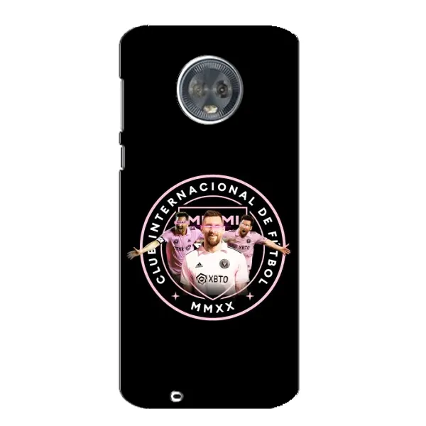 Чохол з принтом «Мессі в лого» для Motorola MOTO G6